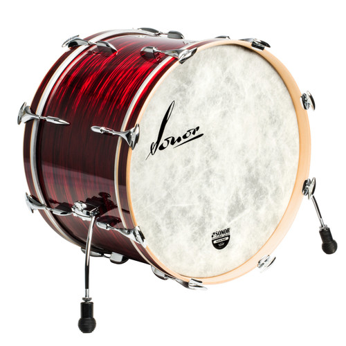 Sonor Vintage Series 22 In. x 14 In. Bass Drum - Vintage Red Oyster (VT-2214-BDNM-VRO)|Musician Madness