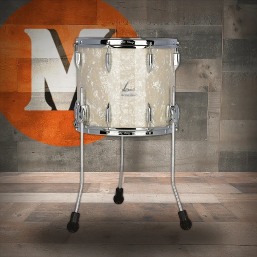 Sonor Vintage Series 14 In. x 12 In. Floor Tom - Vintage Pearl (VT-1412-FT-VPRL) | Musician Madness