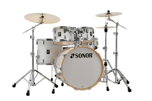 Sonor AQ2 Maple Stage Drum Set â€“ White Marine Pearl (AQ2-STAGEWMCWHP) available at Musician Madness.