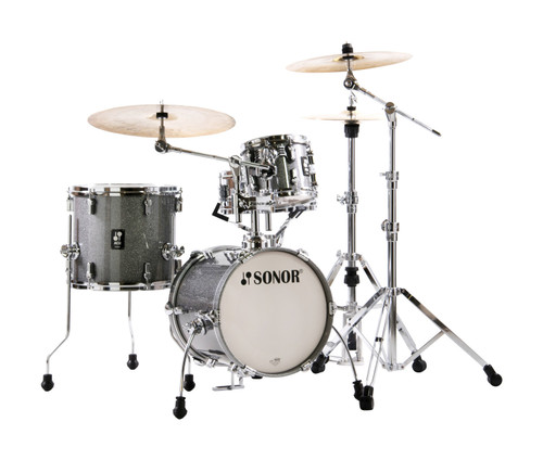 Sonor AQ2 Maple Martini 4 Piece Shell Pack - Titanium Quartz (AQ2-MARTINIWMCTQZ) | Musician Madness
