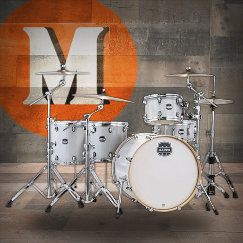 Mapex Mars Birch 5-Piece Crossover Shell Pack - Diamond Sparkle (MA528SFDT) | Musician Madness