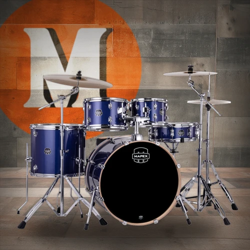 Mapex Venus 5-Piece Fusion Drum Set - Blue Sky Sparkle (VE5045FTCVI)