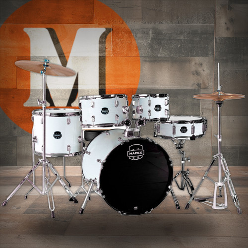 Mapex Comet Drum Set 5-Piece Complete Setup - 18 In. Bass Drum
