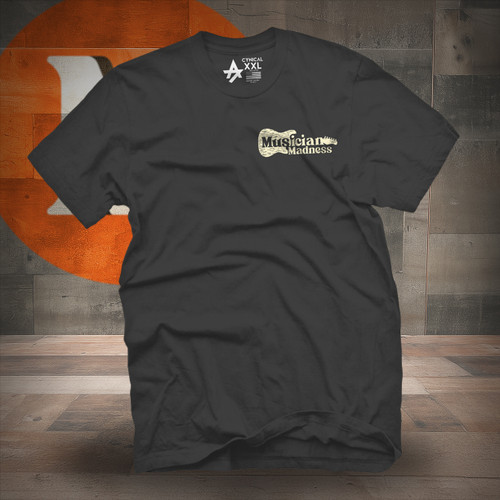 Musician Madness 10 Years of Madness Anniversary T-Shirt | Musician Madness