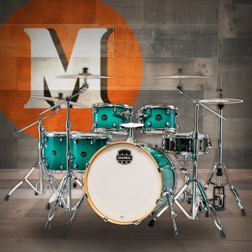 Mapex Armory Studioease Shell Pack - Jade Stone Burst (AR628SVJO) | Musician Madness