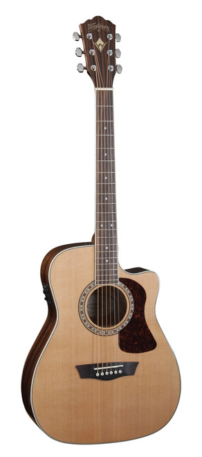Washburn Heritage 10 Series F11SCE Acoustic-Electric - Natural (HF11SCE-O-U) | Musician Madness