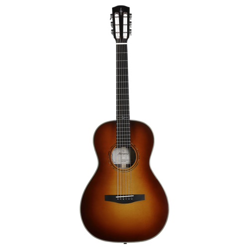 Alvarez Laureate LP70E Parlor Acoustic-Electric - Herringbone Sunset (LP70E_Herringbone_Sunset) | Musician Madness