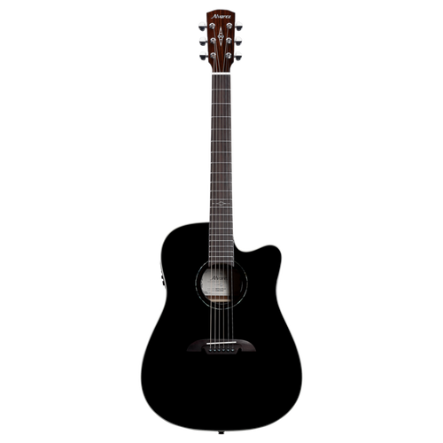 Alvarez Artist AD70CE Dreadnought Acoustic-Electric - Blacktop (AD70CE_Black) | Musician Madness