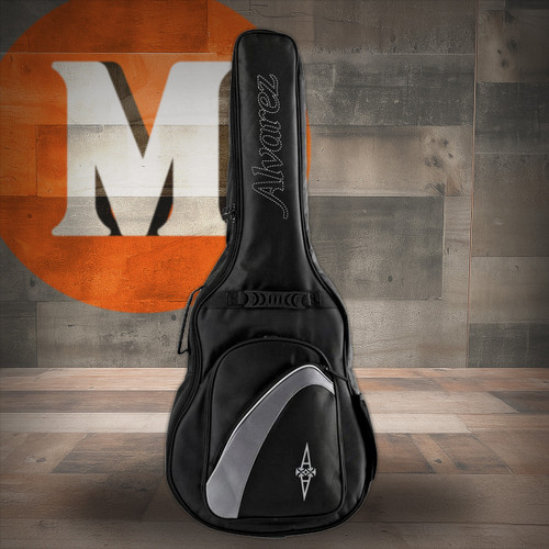 Alvarez AGB15DD Deluxe DuoFoam 15mm Delta Delite Guitar Gig Bag (AGB15DD) | Musician Madness