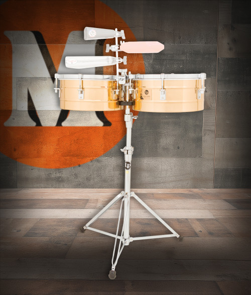 Latin Percussion LP256-BZ 13"/14" Timbales - Bronze / Chrome (LP256-BZ)