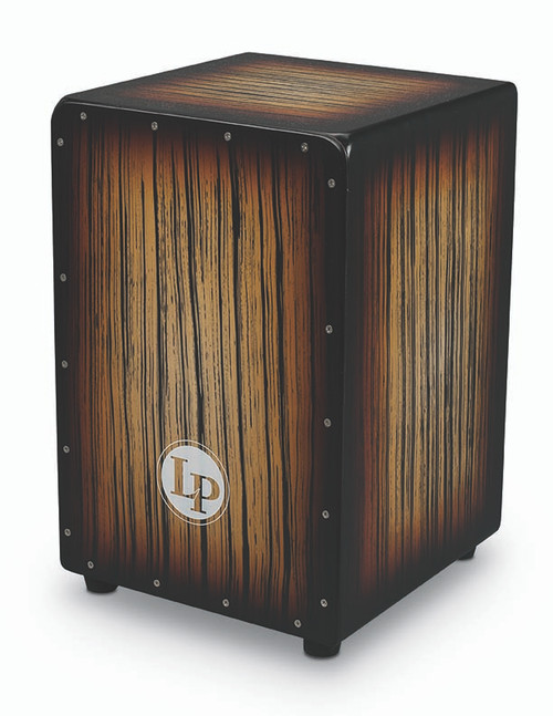 Latin Percussion LPA1332-SBS Aspire Accent Cajon featuring a birch and poplar shell, integrated snare system, SBS finish, and balanced bass and snare tones suitable for beginners, acoustic sets, and world percussion.