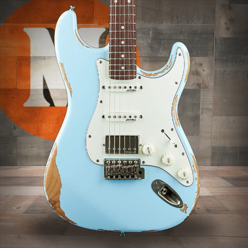 Vintage V6MRTBG V6 Thomas Blug Signature Vintage White | Musician