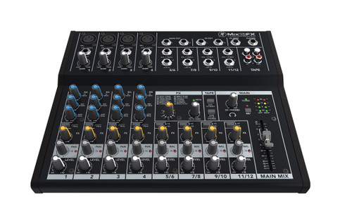 Mackie MIX12FX 12-Channel Compact Mixer w/ FX (MIX12FX) | Musician Madness