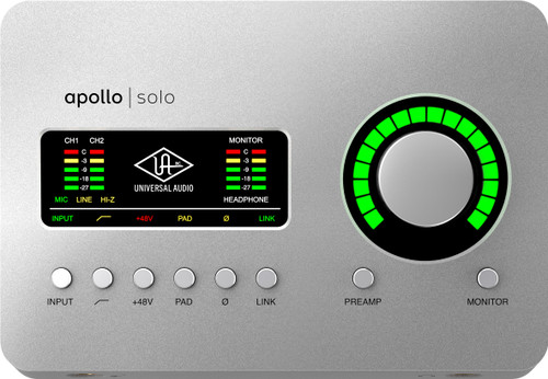 Universal Audio Apollo Solo Recording Interface - Heritage Edition USB (UA-APLSU-HE-U) | Musician Madness