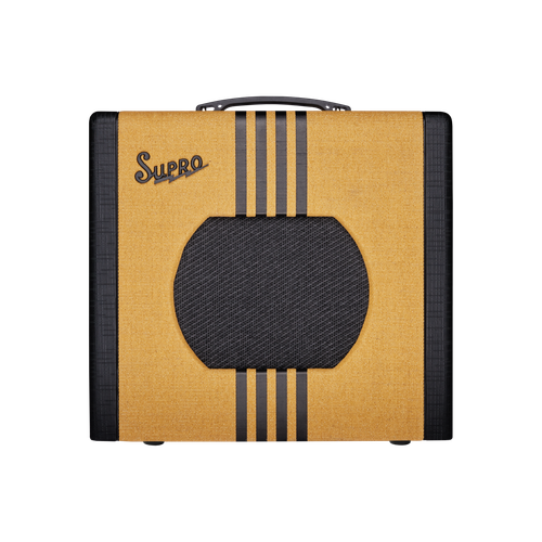 Supro Delta King 10 - 5-Watt 1x10 Combo w/ Reverb, Tweed & Black (1820RTB) | Musician Madness