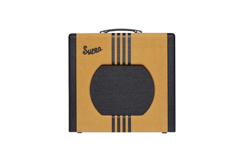 Supro Delta King 12 - 15-Watt 1x12 Combo w/ Reverb, Tweed & Black (1822RTB) | Musician Madness