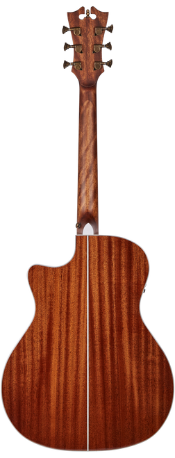 Dâ€™Angelico Gramercy Grand Auditorium CE - Iced Tea Burst (DAPG200ITBAPS) featuring a grand auditorium body, cutaway design, Iced Tea Burst finish, onboard electronics