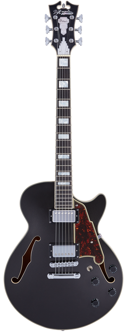 D'Angelico Premier SS Single Cutaway - Black Flake (DAPSSBLFCS) | Musician Madness