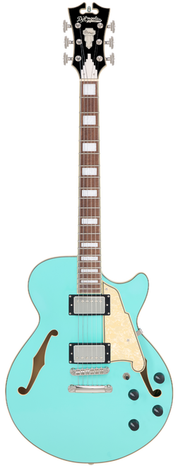 D'Angelico Premier SS Single Cutaway - Surf Green (DAPSSSBKNS) | Musician Madness