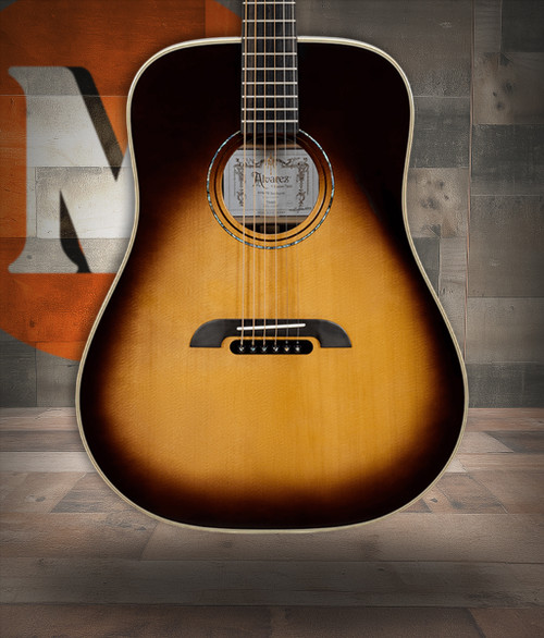 Alvarez Yairi Masterworks DYMR70 Sunburst 12th-Fret Slope Shoulder Dreadnought (DYMR70_Sunburst) | Musician Madness