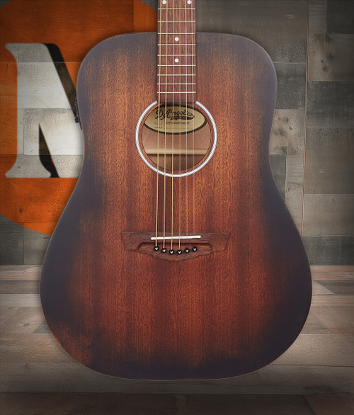D'Angelico Lexington LS Dreadnought E - Aged Mahogany (DAPLSD300AGDCP)