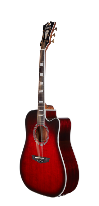 The Dâ€™Angelico Bowery Dreadnought CE (DAPD500TBCBAPS) features a bold Trans Black Cherry Burst finish paired with a full-size dreadnought body for rich lows, strong projection, and classic acoustic warmth. The cutaway design allows easy upper-fret access, while the onboard electronics deliver clear, natural amplified soundâ€”making it ideal for stage use, worship settings, and songwriting.