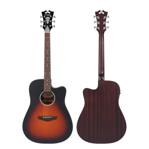 The DÃ¢â‚¬â„¢Angelico Bowery LS Dreadnought CE (DAPLSD500SVSBCP) features a full-bodied LS dreadnought design with powerful projection and warm acoustic presence. The Satin Vintage Sunburst finish offers timeless style, while the cutaway ensures easy access to upper frets. Built-in electronics deliver natural amplified tone, making this an excellent choice for live performers, worship musicians, and singer-songwriters.
