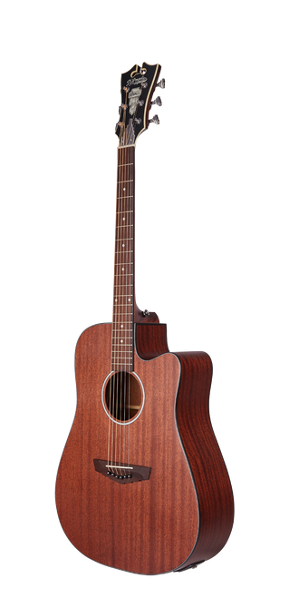The Dâ€™Angelico Bowery LS Dreadnought CE (DAPLSD500MAHCP) features a satin-finished mahogany body that delivers warm, rich tone with excellent projection. Its LS dreadnought design ensures comfortable handling, while the cutaway offers easy upper-fret access. High-quality onboard electronics provide clear, natural amplified soundâ€”perfect for stage use, songwriting sessions, and everyday playing.