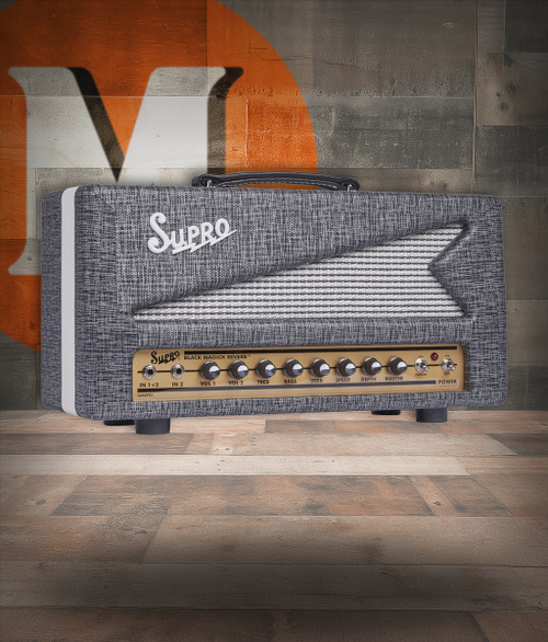 Supro Black Magick Reverb Head - Black Rhino (1696RTH) | Musician Madness