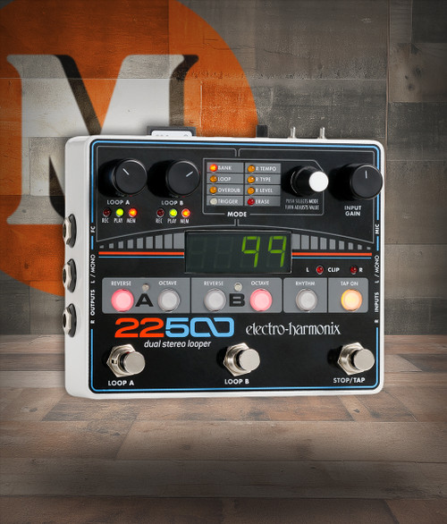 Electro-Harmonix 22500 Dual Stereo Looper Pedal (22500) | Musician Madness