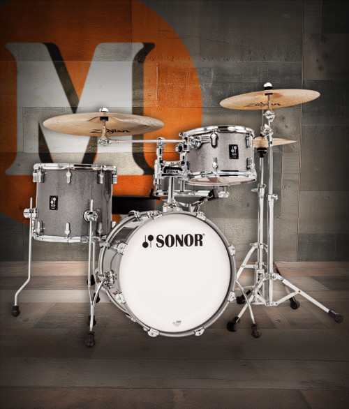 Sonor AQ2 Maple Bop Drum Set - Titanium Quartz (AQ2-BOPWMCTQZ) available at Musician Madness.