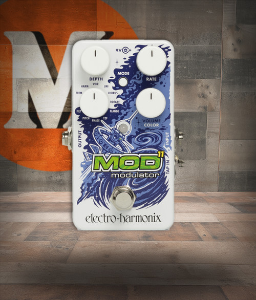 Shop the Electro-Harmonix MOD 11 Modulation Pedal (MOD11) at Musician Madness. Eleven classic modulation effects in one compact, powerful pedal.