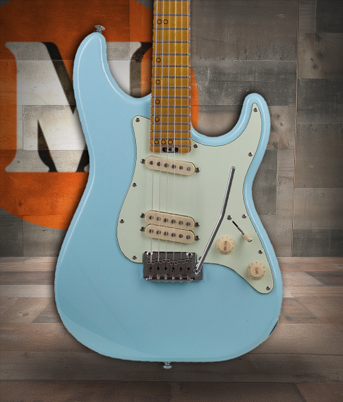 Shop the Schecter MV-6 Electric Guitar in Super Sonic Blue (4203) at Musician Madness. Modern feel, bold finish, and fast shipping.