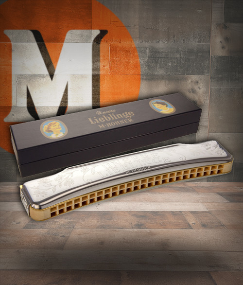 Hohner Unsere Lieblinge 48 Octave Harmonica - Key of C (M7332017) | Musician Madness