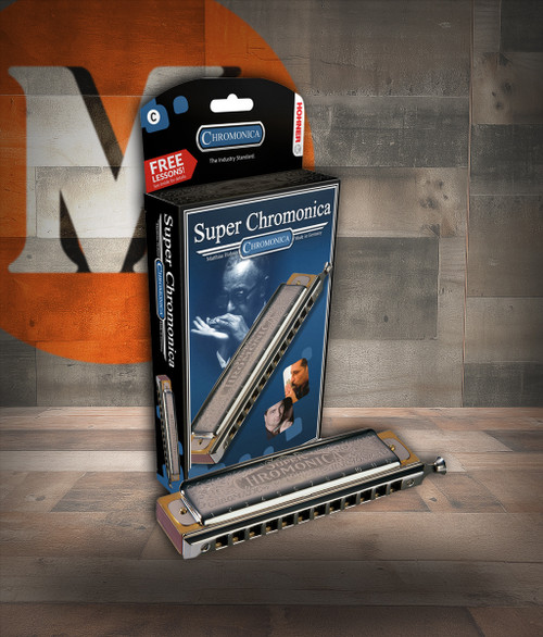 Hohner Super Chromonica 270 Chromatic Harmonica - Key of C Boxed (270BX-C)|Musician Madness
