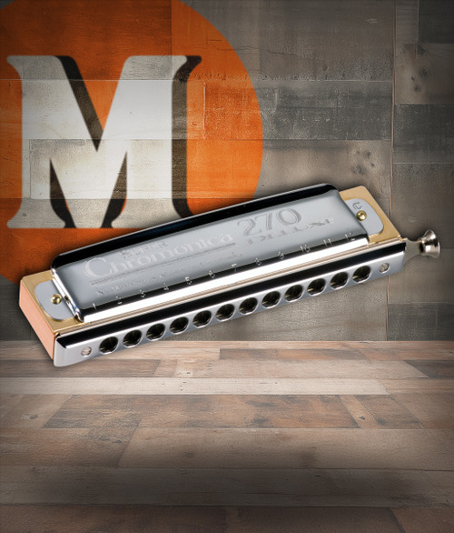 Hohner Super Chromonica 270 Deluxe Chromatic Harmonica - Key of C (7540-C)