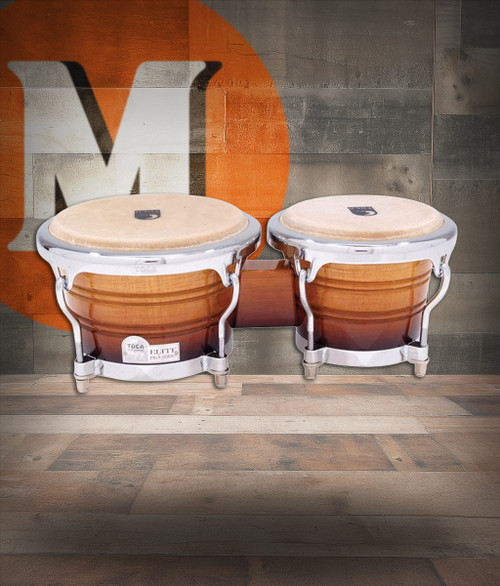 Toca Elite Pro Bongos - Natural Fade (3170NF) | Musician Madness