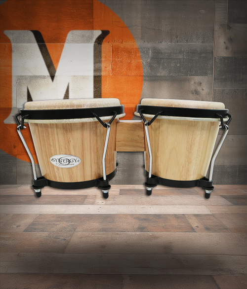Toca Synergy Deluxe Bongos, 6"/6.75" - Natural (2150-N)
