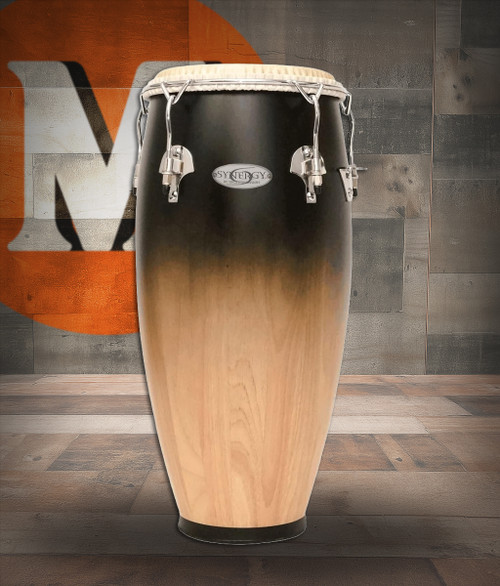 Toca Synergy Deluxe 12" Tumba with Basket Stand - Purple Fade (23512-PF)