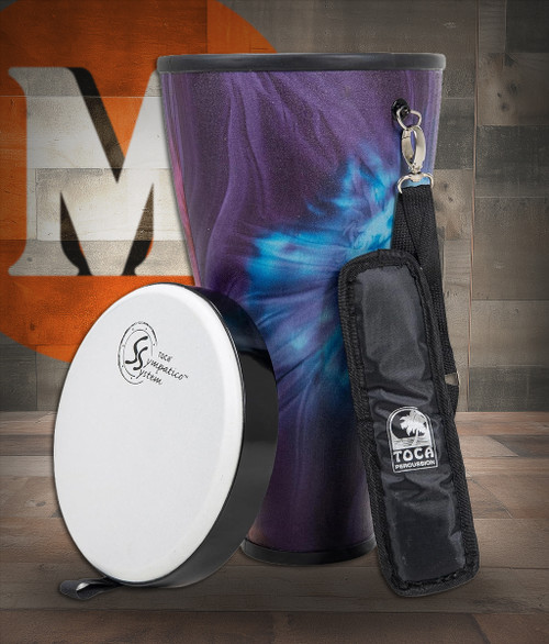Toca Sympatico 10" Nesting Ashiko - Woodstock Purple (TSSNA-10WP-FP) | Musician Madness