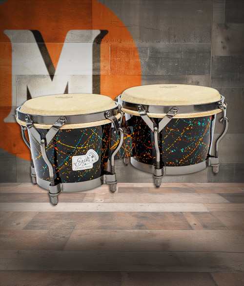 Toca Erik Piza Signature Series Bongos with Remo Heads (5200-EPSP) | Musician Madness