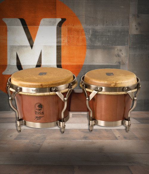 Toca Traditional Bongos - Dark Wood (3900D) | Musician Madness