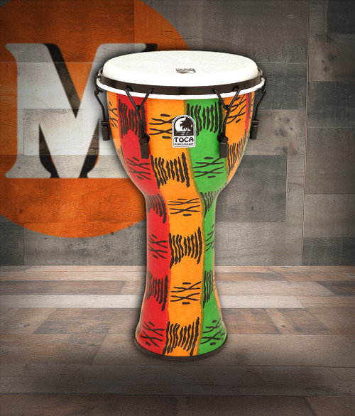 Toca Freestyle II Mechanically Tuned Djembe, 10" - Spirit (TF2DM-10S) | Musician Madness