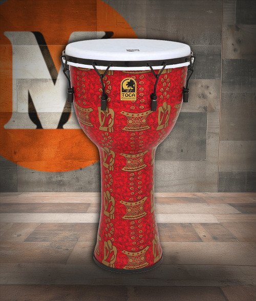 Toca Freestyle II Mechanically Tuned Djembe, 14