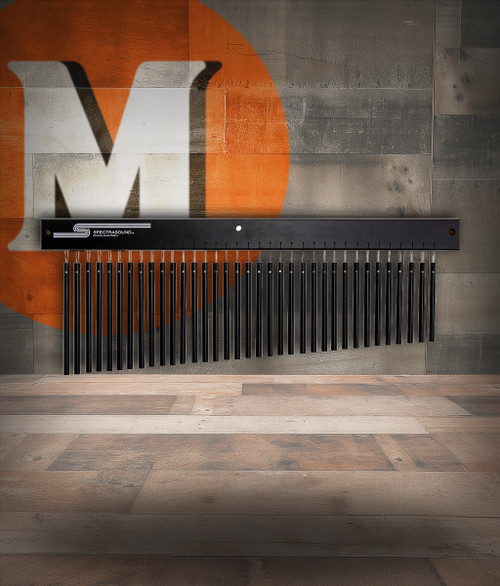 Toca Spectrasound SM-35BA 35-Bar Mark Tree - Black Aluminum (SM-35BA) | Musician Madness