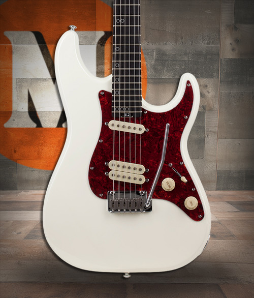 Schecter MV-6 - Olympic White (4204) | Musician Madness