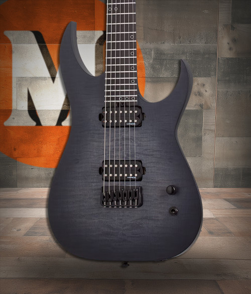 Schecter KM-7 MK-III Legacy - Transparent Black Burst (875)