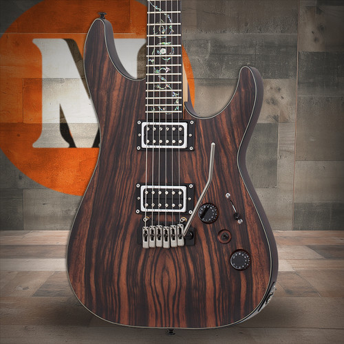 Schecter C-1 Exotic Ebony Electric Guitar - Natural Satin (3337) | Musician Madness