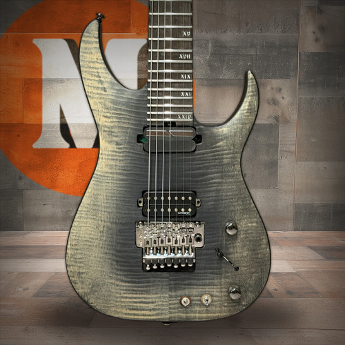Schecter Banshee Mach-7 FR S Electric Guitar - Fallout Burst (1413) | Musician Madness