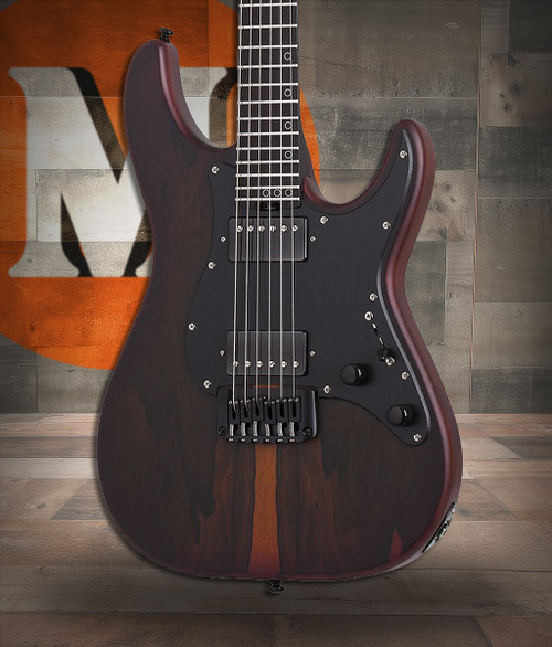Schecter Sun Valley Super Shredder Exotic FR Ziricote - Natural